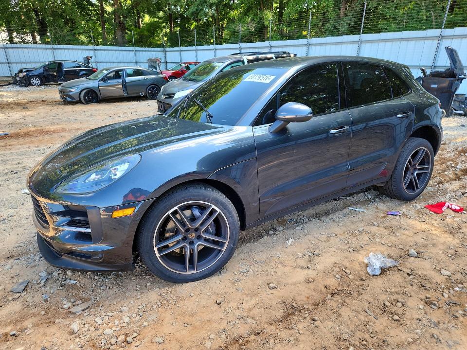 2021 Porsche Macan VIN WP1AA2A55MLB10133 — COPART salvage auction photo