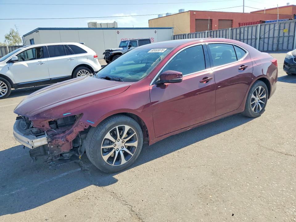 2016 Acura Tlx VIN 19UUB1F30GA007846 COPART salvage auction — FRONT END, Tx - Salvage Vehicle Title, sold $2,350 on 2026-07-31 (photo 1)