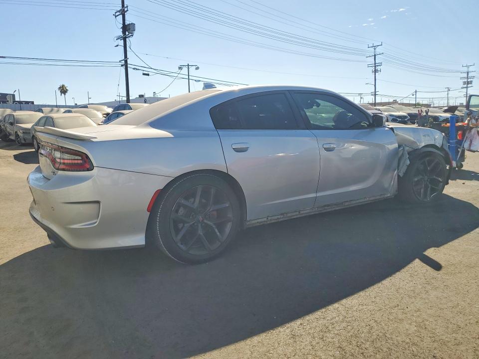 2020 Dodge Charger VIN 2C3CDXCT5LH131123 COPART salvage auction — FRONT END, Ca - Salvage Certificate, sold $3,900 on 2026-07-27 (photo 3)