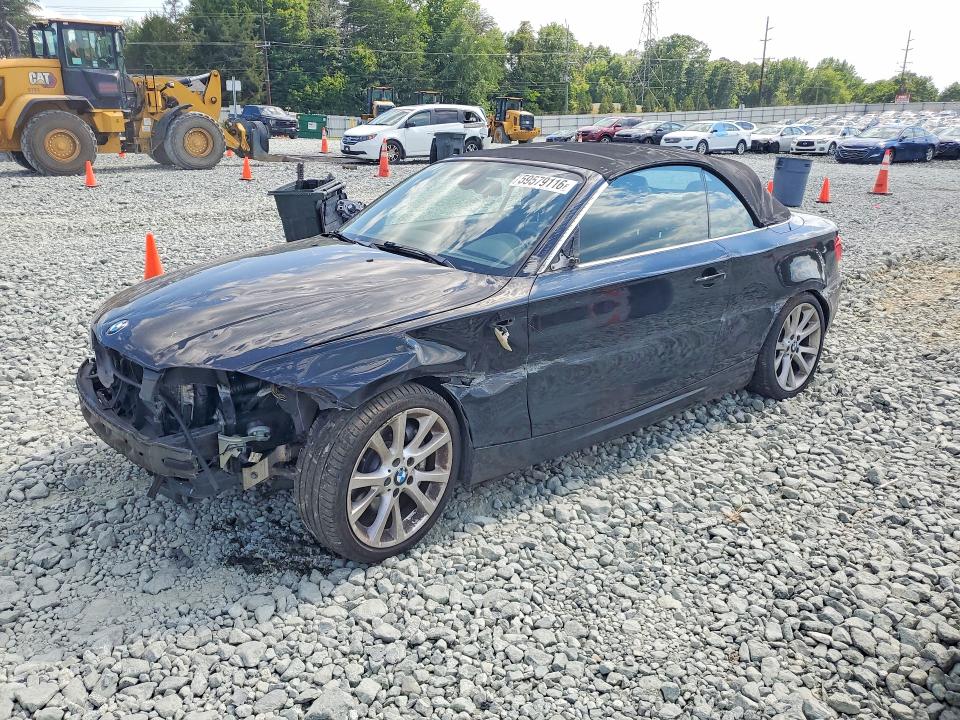 2013 BMW 1er VIN WBAUN7C51DVM27390 COPART salvage auction — FRONT END, Nc - Salvage Certificate Of Title, sold $150 on 2026-07-29 (photo 1)