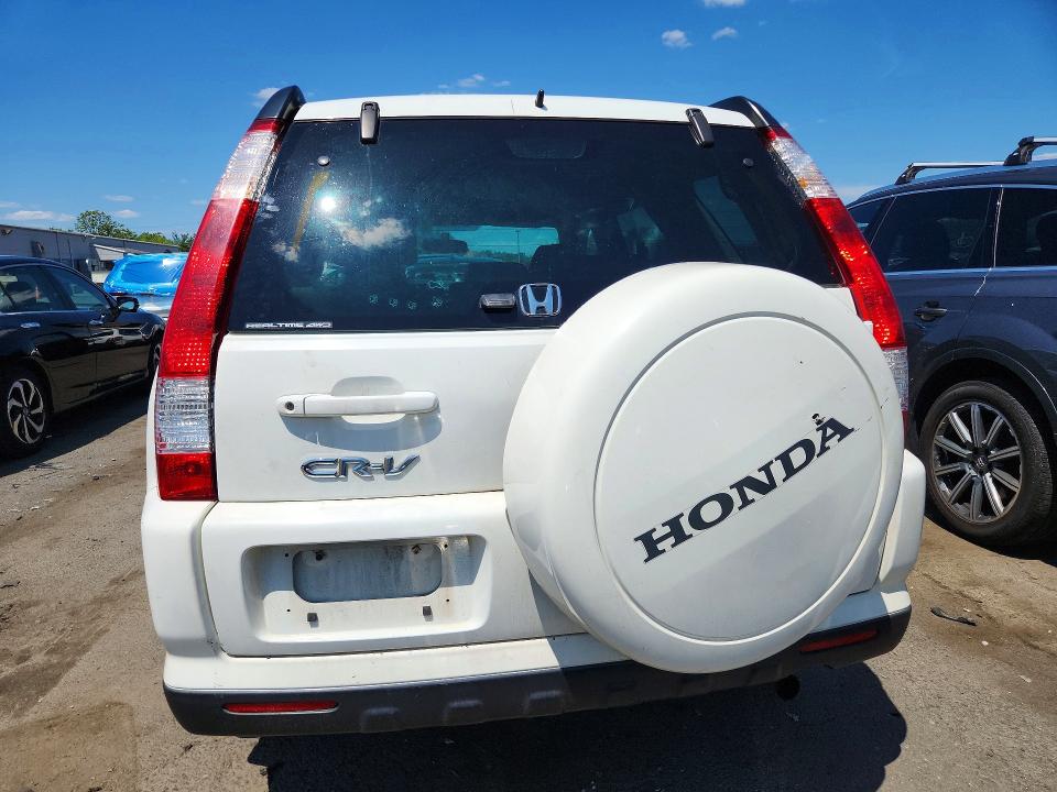 2005 Honda Cr-v VIN SHSRD78955U336395 COPART salvage auction — FRONT END, CT - CERTIFICATE OF TITLE, sold $525 on 2026-07-31 (photo 6)