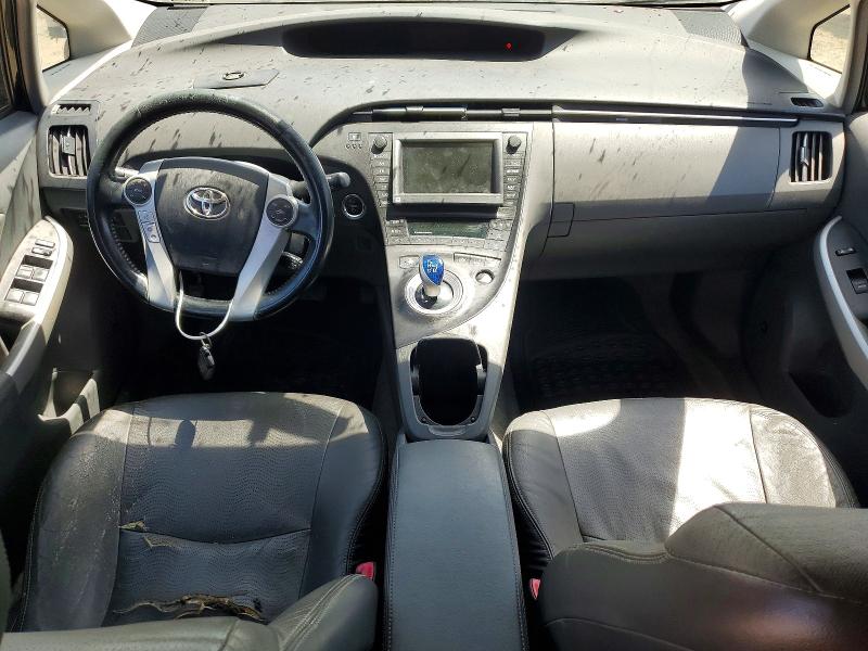 2010 Toyota Prius VIN JTDKN3DU7A0050744 COPART salvage auction — SIDE, CA - SALVAGE CERTIFICATE, sold $525 on 2026-07-14 (photo 8)