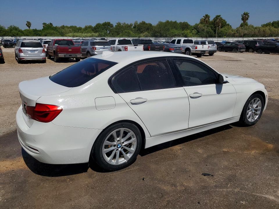 2017 BMW 3 series VIN WBA8E1G57HNU12939 COPART salvage auction — MINOR DENT/SCRATCHES, TX - CERT OF TITLE-REBUILT SALVAGE, sold $3,350 on 2026-07-22 (photo 3)