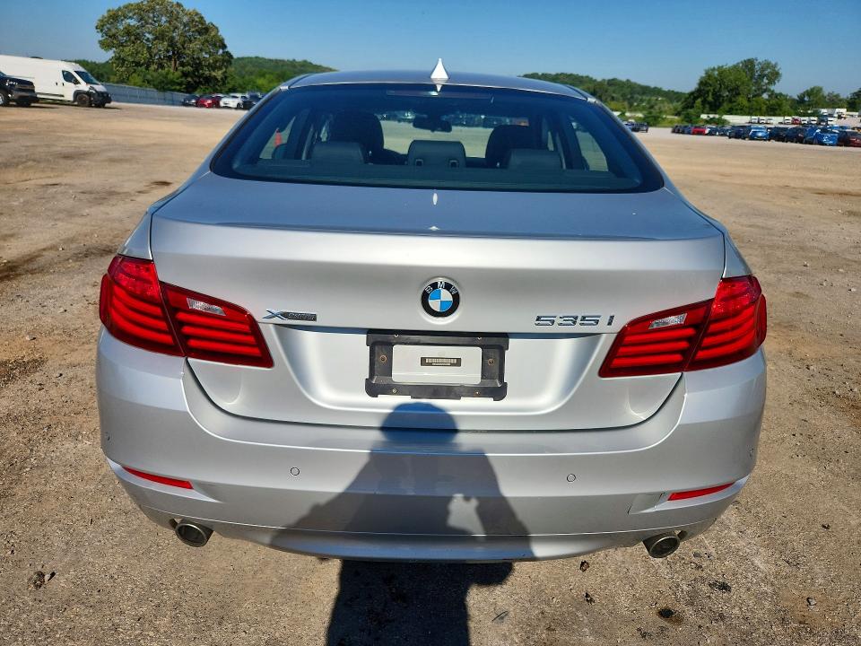 2015 BMW 5er VIN WBA5B3C52FD545480 COPART salvage auction — FRONT END, Wi - Certificate Of Title, sold $6,200 on 2026-08-04 (photo 6)
