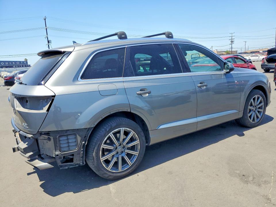 2017 Audi Q7 VIN WA1LAAF74HD046479 COPART salvage auction — REAR END, Ca - Salvage Certificate, sold $6,900 on 2026-07-27 (photo 3)