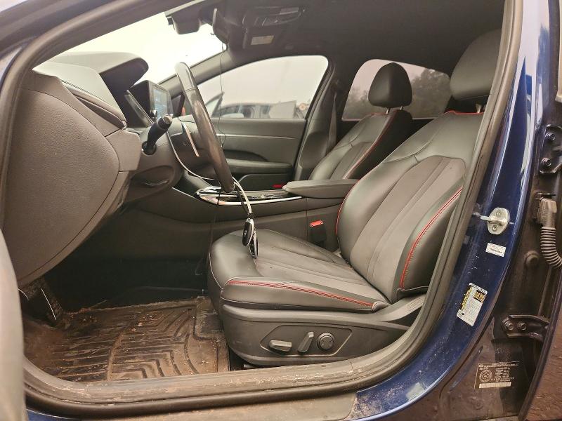 2021 Hyundai Sonata VIN 5NPEJ4J20MH072934 COPART salvage auction — FRONT END, ON - PERMIT NO BRAND - UNFIT, sold $8,100 on 2026-07-28 (photo 7)