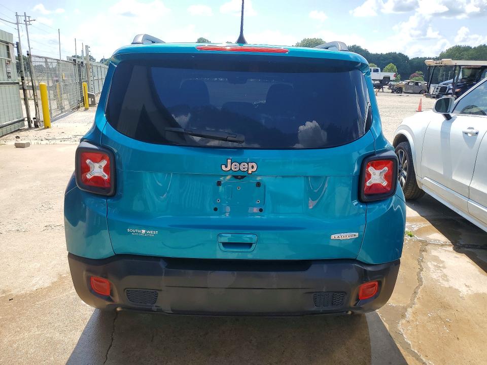 2021 Jeep Renegade VIN ZACNJCBBXMPN10260 COPART salvage auction — MINOR DENT/SCRATCHES, Ar - Certificate Of Title, sold $3,000 on 2026-07-30 (photo 6)