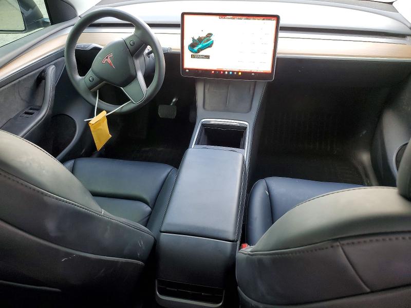 2023 Tesla Model y VIN 7SAYGDEE4PF608631 COPART salvage auction — SIDE, FL - CERT OF TITLE SLVG REBUILDABLE, sold $10,700 on 2026-07-31 (photo 8)
