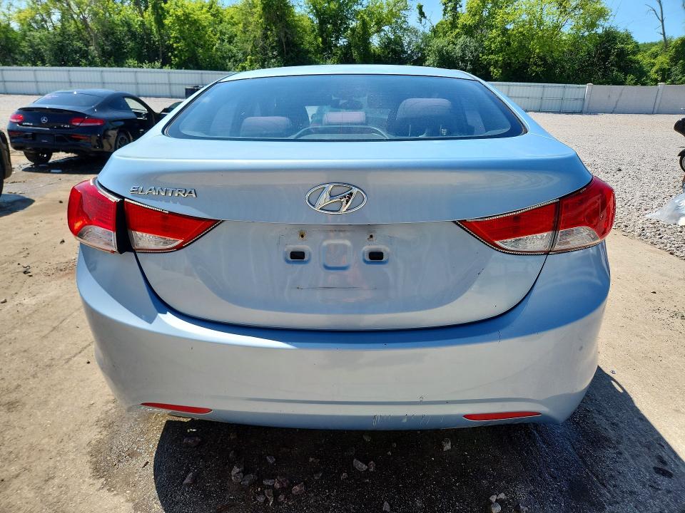 2012 Hyundai Elantra VIN KMHDH4AE7CU322882 COPART salvage auction — FRONT END, Wi - Junked Vehicle Bill Of Sale, sold $325 on 2026-07-20 (photo 6)