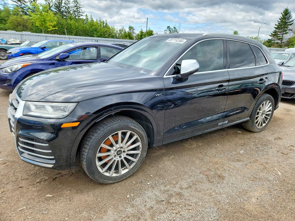 2018 Audi Sq5 VIN WA1C4AFY5J2025223 — COPART salvage auction photo