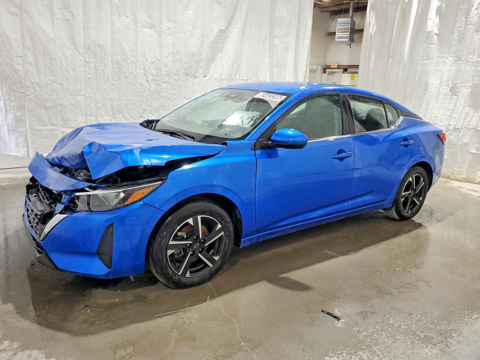 2025 Nissan Sentra VIN 3N1AB8CV1SY372432 COPART salvage auction — FRONT END, Va - Cert Of Title - Salvage, sold $3,150 on 2026-07-29 (photo 1)