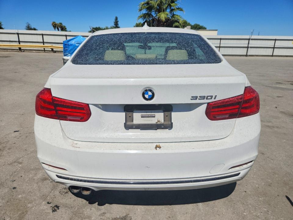 2018 BMW 3 series VIN WBA8B9G57JNU96628 COPART salvage auction — FRONT END, CA - SALVAGE CERTIFICATE, sold $1,900 on 2026-07-24 (photo 6)