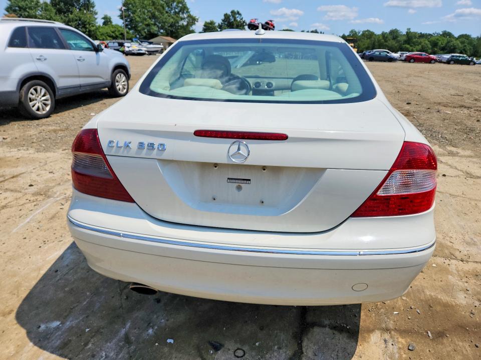 2009 Mercedes-benz Clk-klasse VIN WDBTJ56H39F266464 COPART salvage auction — WATER/FLOOD, Nj - Cert Of Title-Salvage Flood, sold $350 on 2026-08-17 (photo 6)