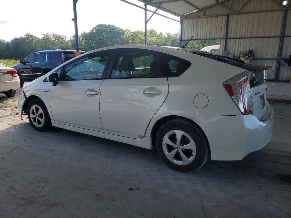 2012 Toyota Prius VIN JTDKN3DU7C1603468 COPART salvage auction — MECHANICAL, Ga - Certificate Of Title, sold $2,850 on 2026-07-16 (photo 2)