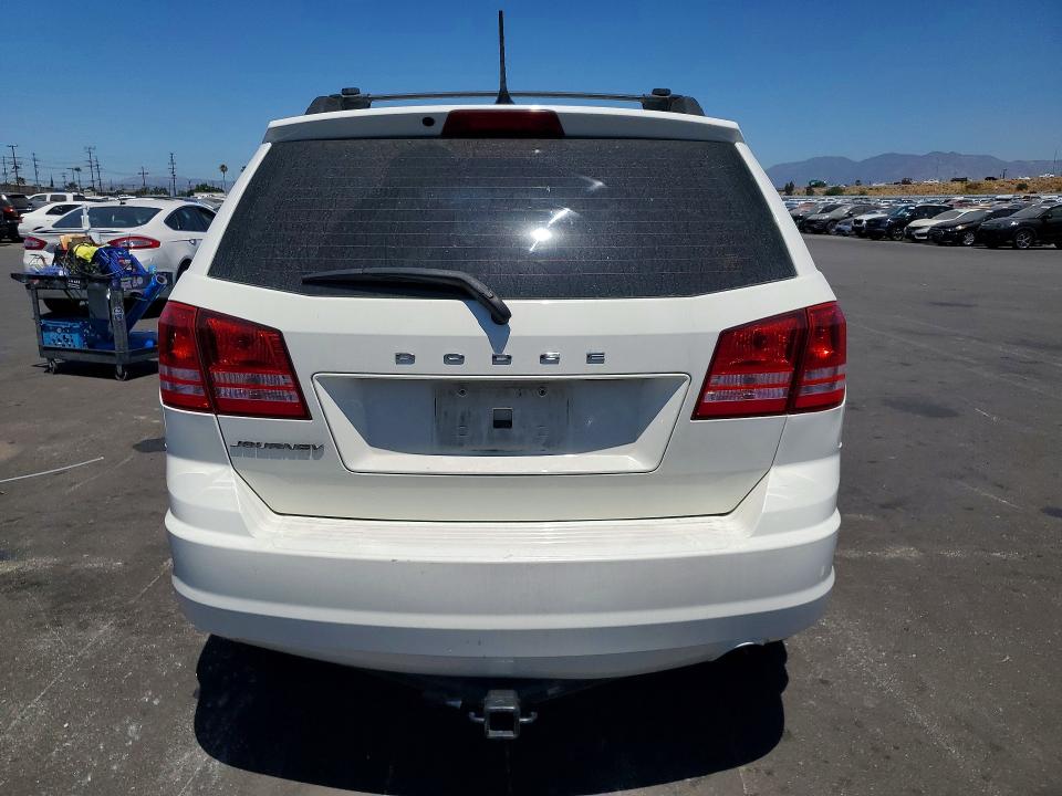 2014 Dodge Journey VIN 3C4PDCAB0ET102624 COPART salvage auction — MINOR DENT/SCRATCHES, Ca - Dis/Dlr/Exp Only Clean Title, sold $325 on 2026-07-22 (photo 6)
