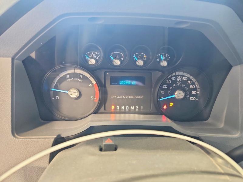 2015 Ford F-550 super duty VIN 1FDUF5GT8FEC17042 COPART salvage auction — FRONT END, Ky - Certificate Of Title, sold $19,600 on 2026-08-06 (photo 9)