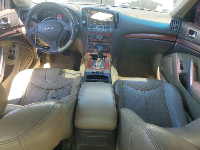 2009 Infiniti G37 VIN JNKCV64F59M651385 COPART salvage auction — FRONT END, Ca - Dis/Dlr/Exp Only Clean Title, sold $575 on 2026-07-30 (photo 8)
