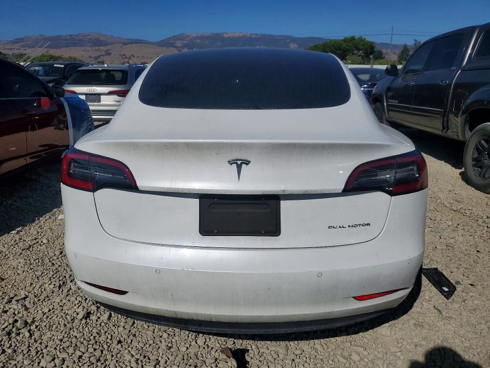 2019 Tesla Model 3 VIN 5YJ3E1EB6KF421577 COPART salvage auction — FRONT END, Ca - Salvage Certificate, sold $5,400 on 2026-07-09 (photo 6)