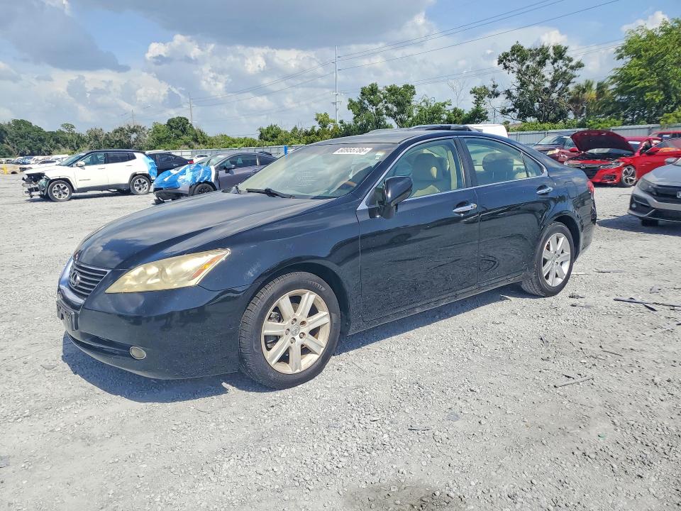 2007 Lexus Es 350 VIN JTHBJ46G272001553 COPART salvage auction — NORMAL WEAR, FL - CERTIFICATE OF TITLE, sold $1,350 on 2026-07-18 (photo 1)