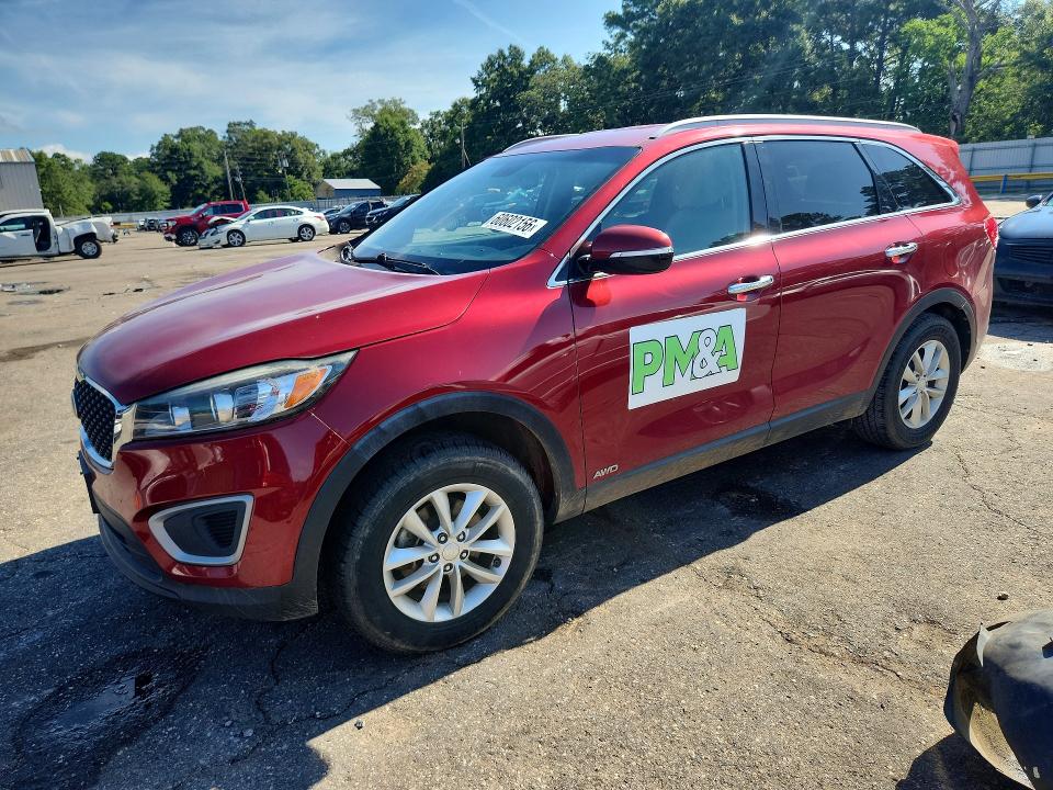 2017 Kia Sorento VIN 5XYPGDA38HG209907 COPART salvage auction — FRONT END, Ga - Certificate Of Title, sold $1,050 on 2026-07-27 (photo 1)