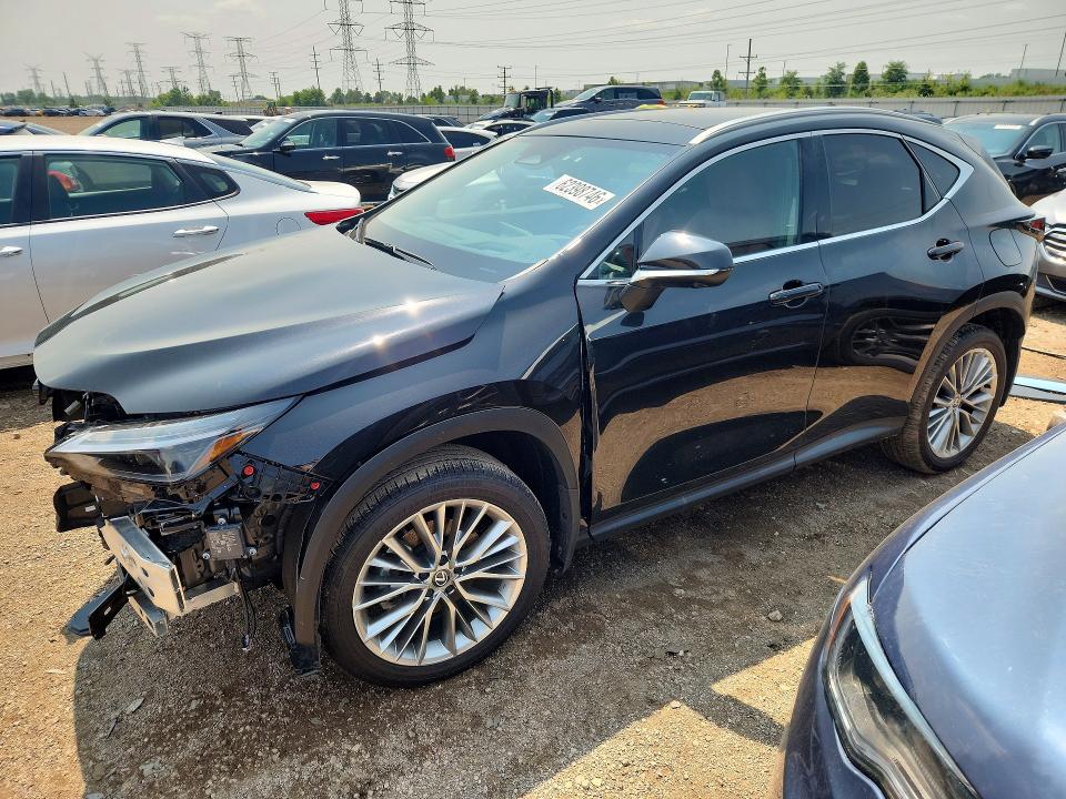 2025 Lexus NX 350h VIN 2T2HKCEZ4SC053598 — COPART salvage auction photo