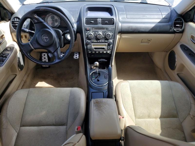 2002 Lexus Is 300 VIN JTHBD192820049861 COPART salvage auction — REAR END, Fl - Certificate Of Title, sold $525 on 2026-07-24 (photo 8)