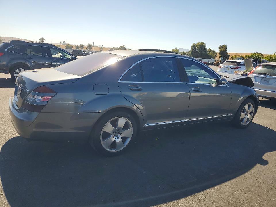 2007 Mercedes-benz S-klasse VIN WDDNG71X87A014986 COPART salvage auction — FRONT END, CA - SALVAGE CERTIFICATE, sold $400 on 2026-08-05 (photo 3)