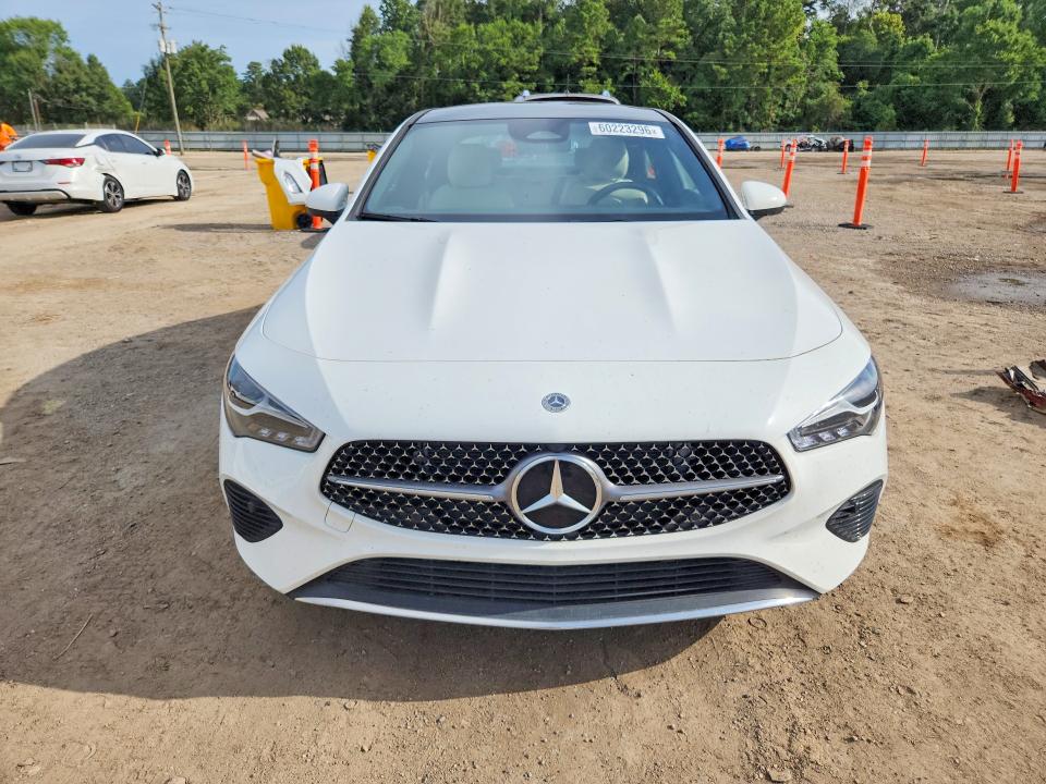 2025 Mercedes-benz Cla-klasse VIN W1K5J4HB8SN498170 COPART salvage auction — WATER/FLOOD, La - Certificate Of Title, sold $550 on 2026-07-21 (photo 5)