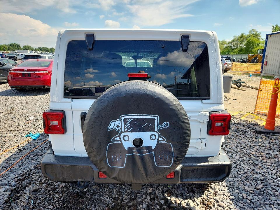 2023 Jeep Wrangler / VIN 1C4HJXEG3PW638040 COPART salvage auction — FRONT END, Salvage Title, sold $15,900 on 2026-08-31 (photo 6)