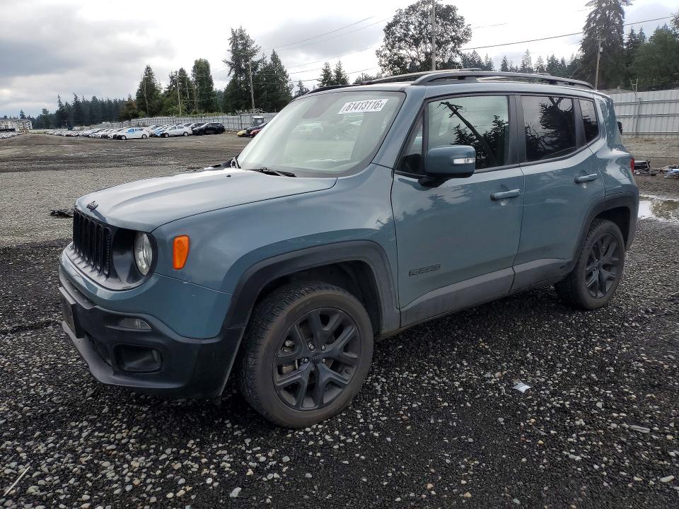 2017 Jeep Renegade VIN ZACCJBBHXHPG06078 COPART salvage auction — NORMAL WEAR, Wa - Vehicle Cert Of Ownership-Titl, sold $775 on 2026-08-11 (photo 1)