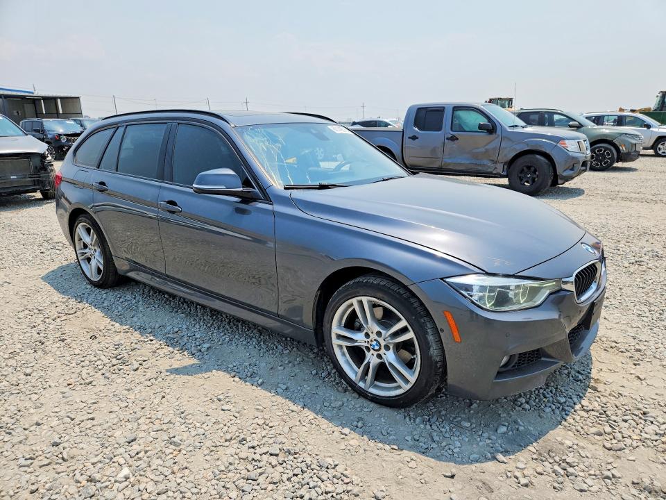 2016 BMW 3er VIN WBA8G5C59GK442841 COPART salvage auction — SIDE, Co - Public - Salvage Title, sold $275 on 2026-07-30 (photo 4)