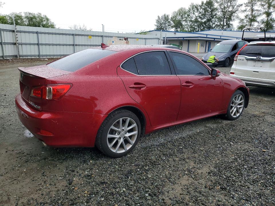 2011 Lexus Is 250 VIN JTHCF5C21B5050545 COPART salvage auction — UNDERCARRIAGE, WA - BILL OF SALE, sold $1,500 on 2026-07-20 (photo 3)
