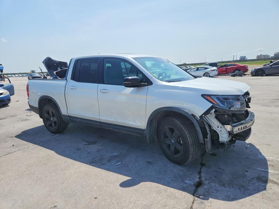 2022 Honda Ridgeline VIN 5FPYK3F82NB000819 COPART salvage auction — FRONT END, La - Cert Of Title-Salvage, sold $8,500 on 2026-08-19 (photo 4)