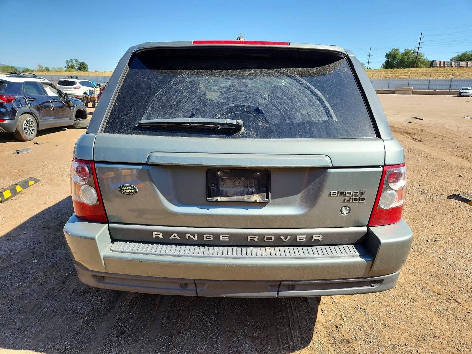 2006 Land rover Range rover sport VIN SALSF25436A928587 COPART salvage auction — FRONT END, Co - Salvage Title, sold $275 on 2026-08-24 (photo 6)