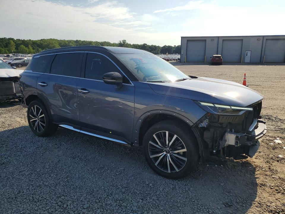 2023 Infiniti Qx60 VIN 5N1DL1HU4PC376405 COPART salvage auction — FRONT END, AR - CERT OF TITLE-SALVAGE, sold $14,400 on 2026-08-24 (photo 4)