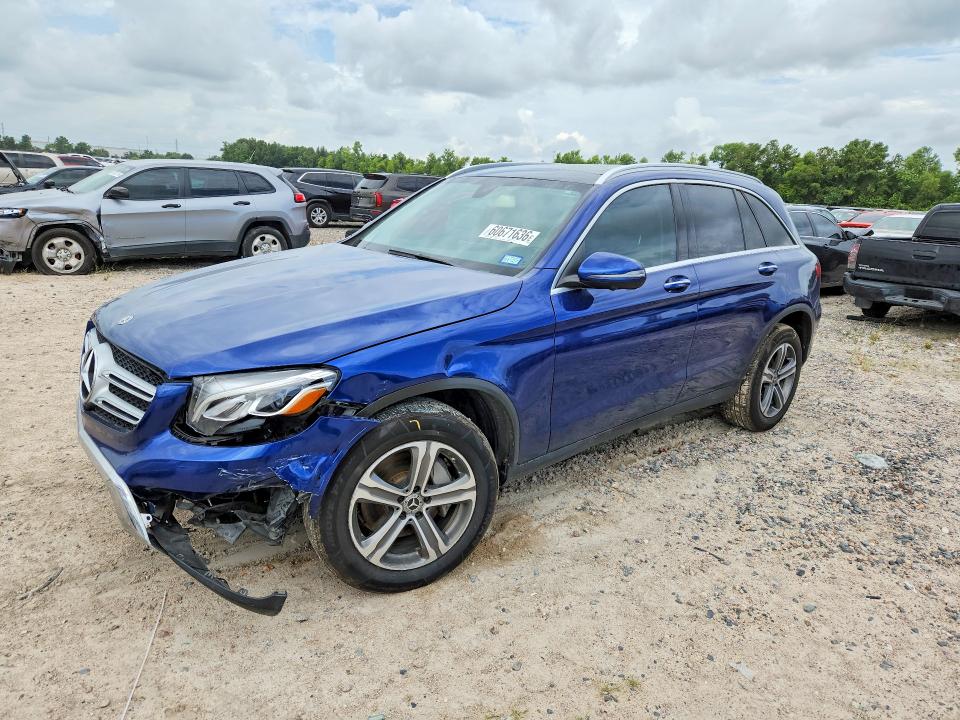 2018 Mercedes-benz Glc VIN WDC0G4JB0JV055226 COPART salvage auction — FRONT END, Tx - Salvage Vehicle Title, sold $5,500 on 2026-08-21 (photo 1)