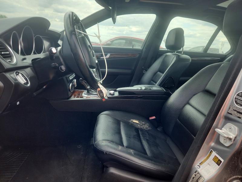 2014 Mercedes-benz C-klasse VIN WDDGF8AB2EG209899 COPART salvage auction — WATER/FLOOD, Il - Salvage Cert-Flood, sold $1,100 on 2026-08-20 (photo 7)