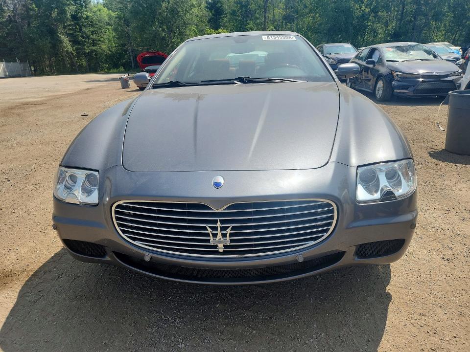 2006 Maserati Quattroporte VIN ZAMCE39A460024365 COPART salvage auction — MECHANICAL, On - Permit No Brand - Unfit, sold $525 on 2026-07-30 (photo 5)