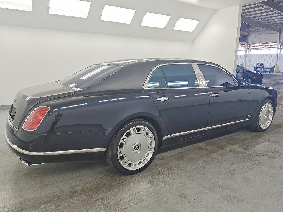 2012 Bentley Mulsanne VIN SCBBB7ZH0CC016211 COPART salvage auction — SIDE, CA - CERTIFICATE OF TITLE (P), sold $38,000 on 2026-07-29 (photo 3)