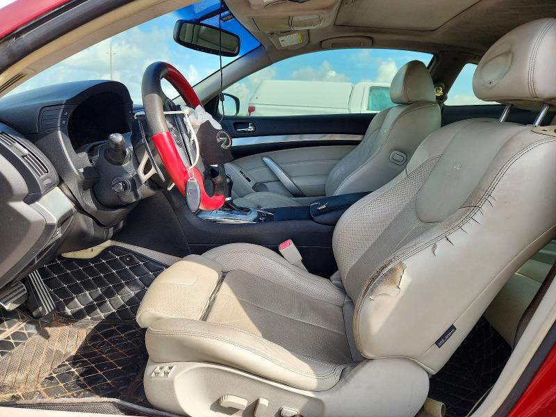 2014 Infiniti Q60 VIN JN1CV6EK3EM113178 COPART salvage auction — FRONT END, Tx - Certificate Of Title, sold $650 on 2026-07-20 (photo 7)
