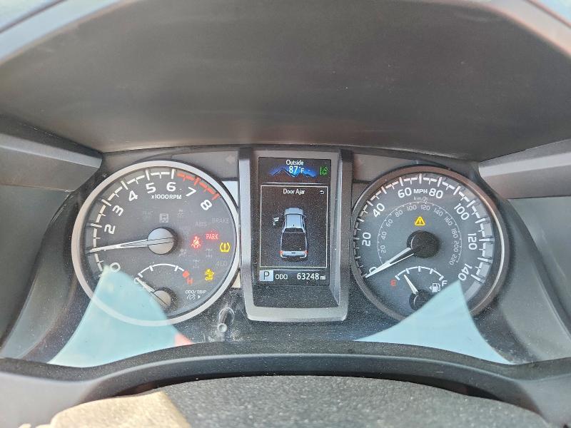 2022 Toyota Tacoma VIN 3TMAZ5CN0NM163492 COPART salvage auction — VANDALISM, Ca - Salvage Certificate, sold $12,900 on 2026-08-25 (photo 9)
