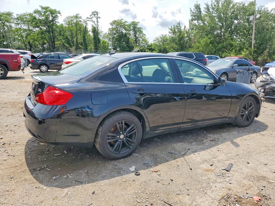 2013 Infiniti G37 VIN JN1CV6AR0DM757836 COPART salvage auction — MINOR DENT/SCRATCHES, Md - Cert Of Title-Rebuilt Salvage, sold $400 on 2026-07-28 (photo 3)