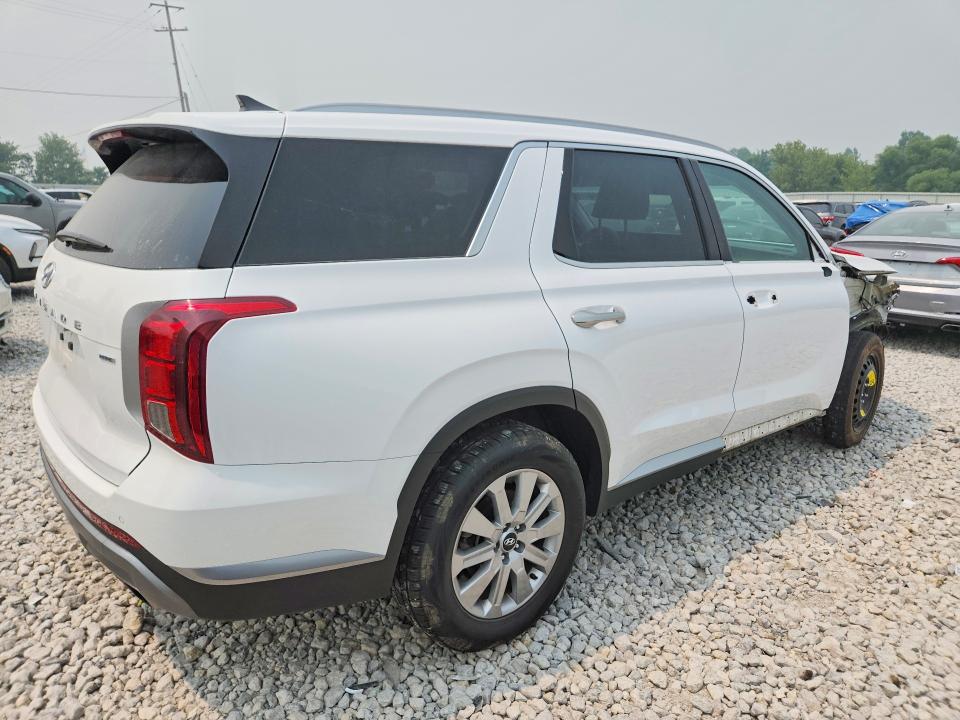 2025 Hyundai Palisade VIN KM8R2DGE5SU821659 COPART salvage auction — ALL OVER, MI - CERTIFICATE OF TITLE, sold $4,100 on 2026-07-23 (photo 3)