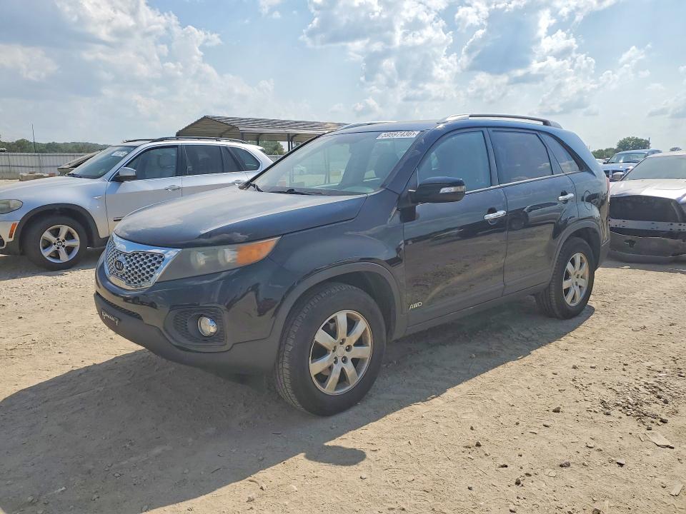 2011 Kia Sorento VIN 5XYKTDA13BG168713 COPART salvage auction — FRONT END, Mt - Dealer Only Clean Title, sold $100 on 2026-07-28 (photo 1)