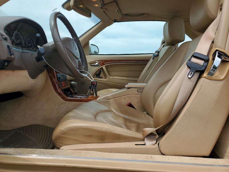 1999 Mercedes-benz Sl-class VIN WDBFA68F4XF183072 COPART salvage auction — MINOR DENT/SCRATCHES, NY - CERTIFICATE OF TITLE, sold $3,350 on 2026-07-15 (photo 7)