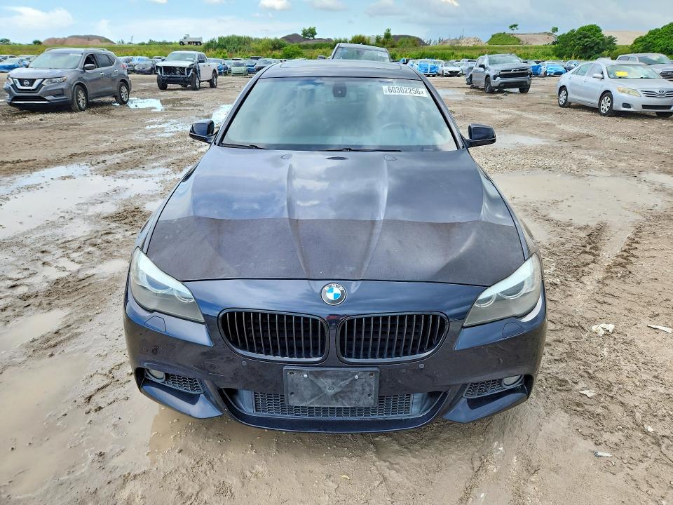 2012 BMW 5er VIN WBAFR9C58CC271478 COPART salvage auction — MINOR DENT/SCRATCHES, Tx - Certificate Of Title, sold $4,850 on 2026-07-14 (photo 5)