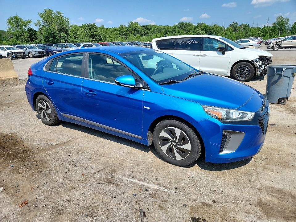2017 Hyundai Ioniq VIN KMHC75LC0HU049985 COPART salvage auction — MINOR DENT/SCRATCHES, Ny - Certificate Of Title, sold $825 on 2026-07-30 (photo 4)