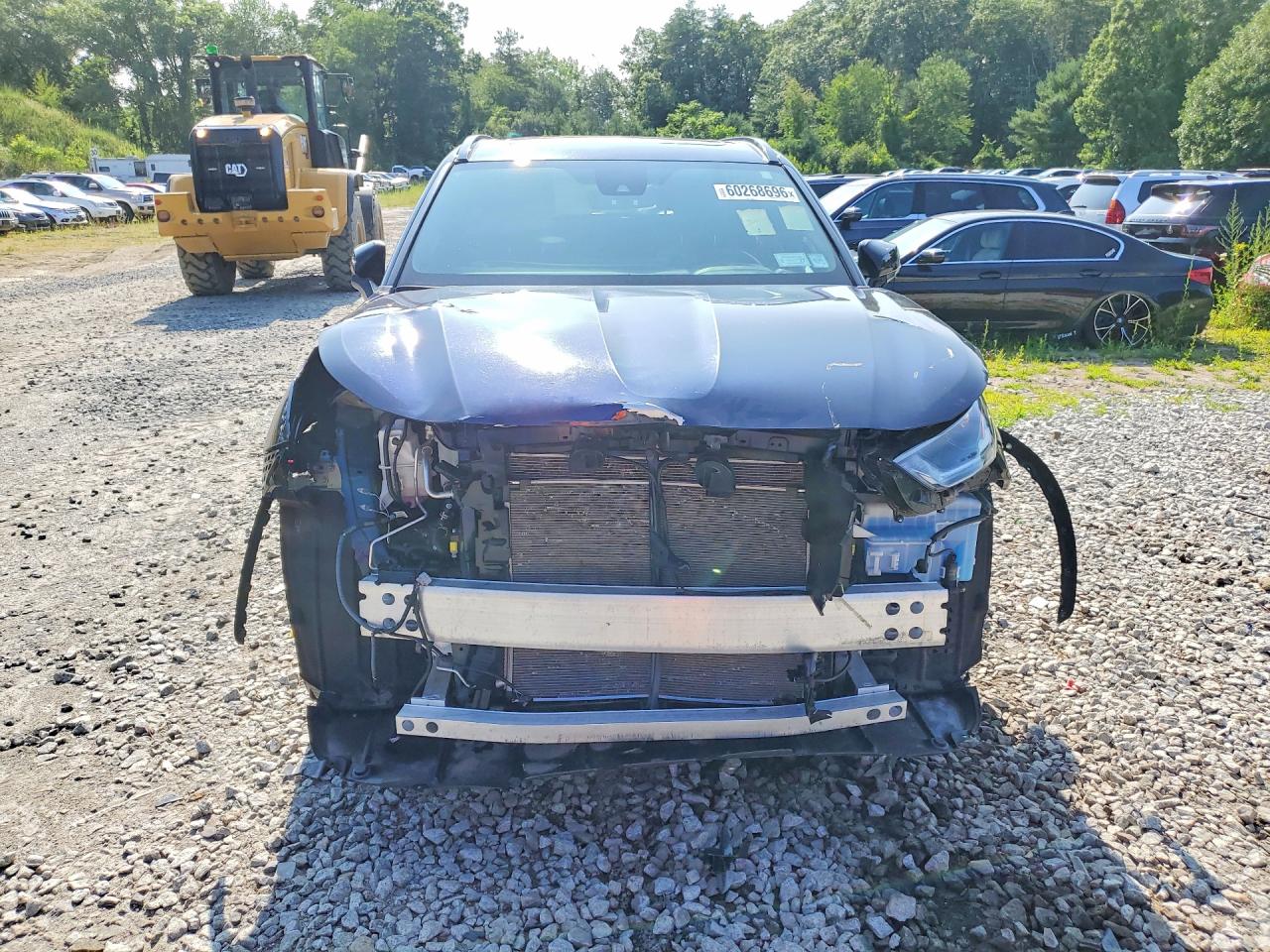 2023 Toyota Highlander VIN 5TDKDRBH0PS512837 COPART salvage auction — Front End, NY - CERTIFICATE OF TITLE, sold $19,600 on 2026-08-25 (photo 5)