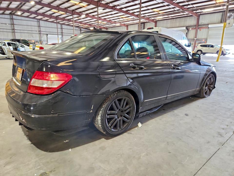 2009 Mercedes-benz C class VIN WDDGF54X59R040977 COPART salvage auction — FRONT END, FL - CERT OF TITLE SLVG REBUILDABLE, sold $600 on 2026-07-20 (photo 3)