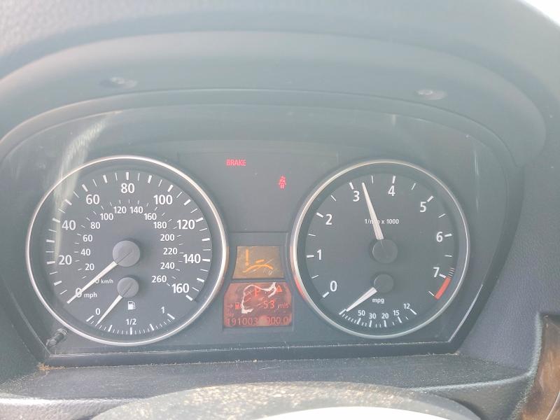 2006 BMW 3 series VIN WBAVB13536PT16275 COPART salvage auction — MECHANICAL, FL - CERTIFICATE OF TITLE, sold $650 on 2026-07-17 (photo 9)